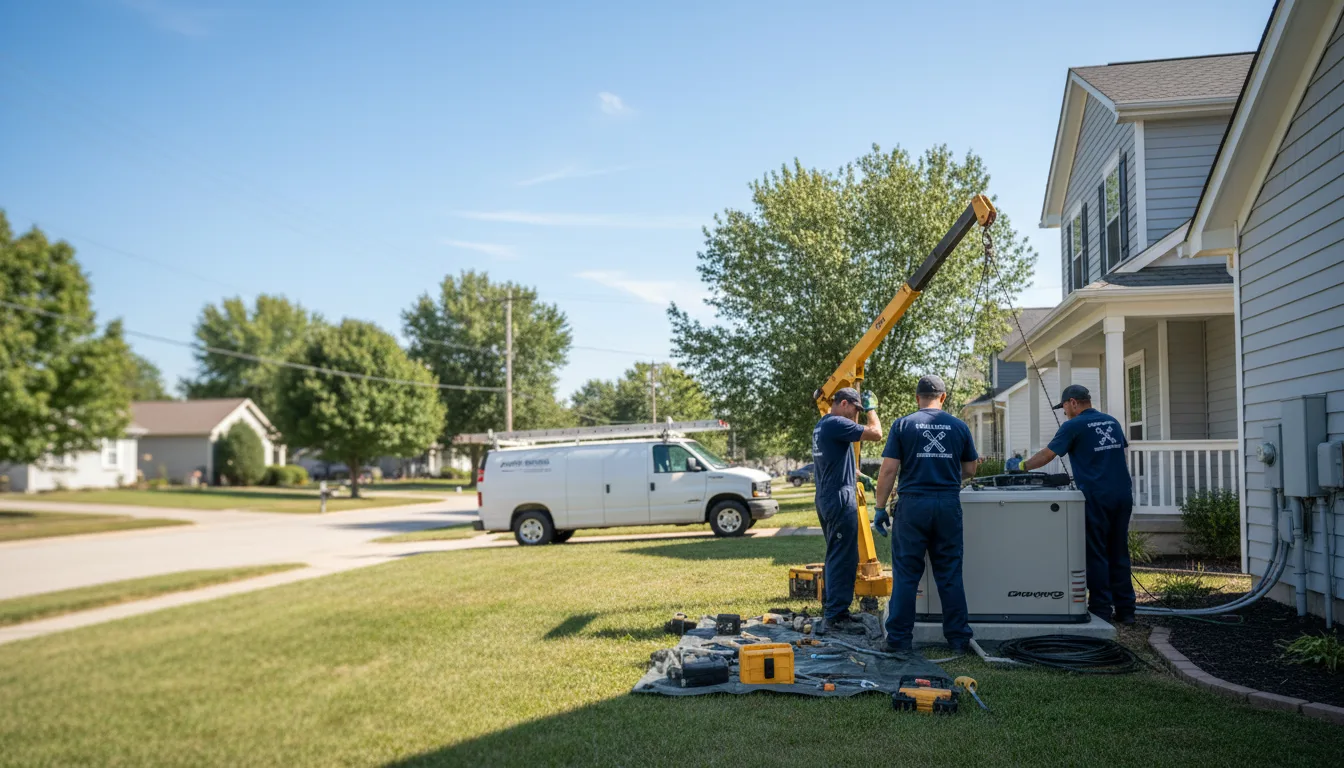 Generator Installation in Abbyville, KS near me